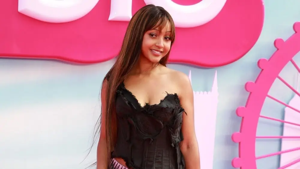 PinkPantheress attend the "Barbie" European Premiere at Cineworld Leicester Square in London^ United Kingdom - July 12^ 2023