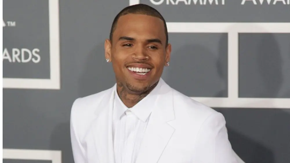Chris Brown arrives to the 2013 Grammy Awards on February 10^ 2013 in Hollywood^ CA