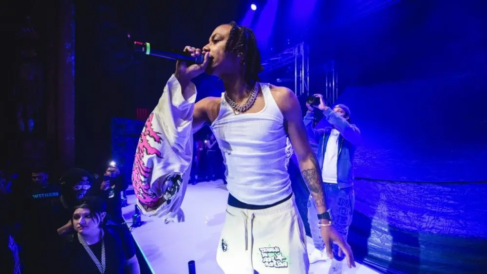 Skilla Baby in concert at The Fillmore Detroit^ Michigan - March 19 2024