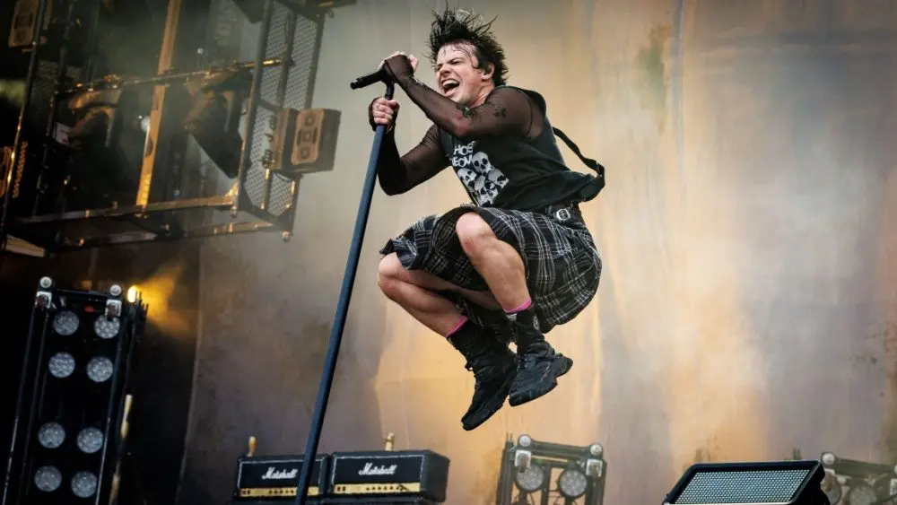 Concert of Yungblud at Pinkpop Festival The Netherlands. 21 June 2024.