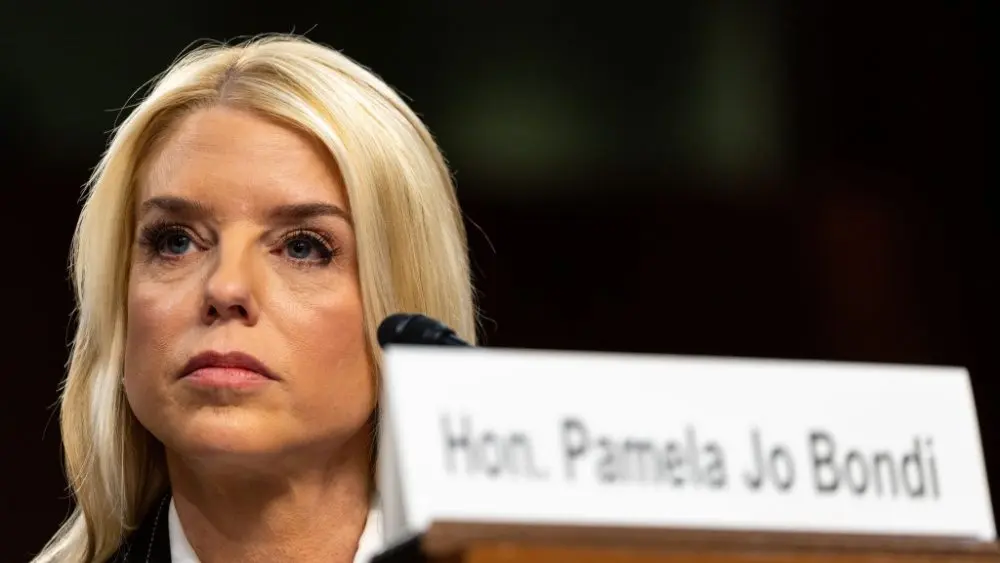 Senate Judiciary Committee considers the nomination of Pamela Bondi for Attorney General. Washington D.C - January 15^ 2025