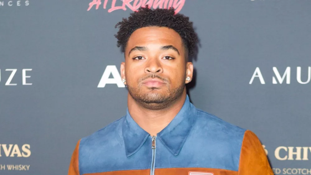 NFL safety Jamal Adams attends the Maxim Big game Experience at the Fairmont Atlanta on February 2nd^ 2019 in Atlanta Georgia USA