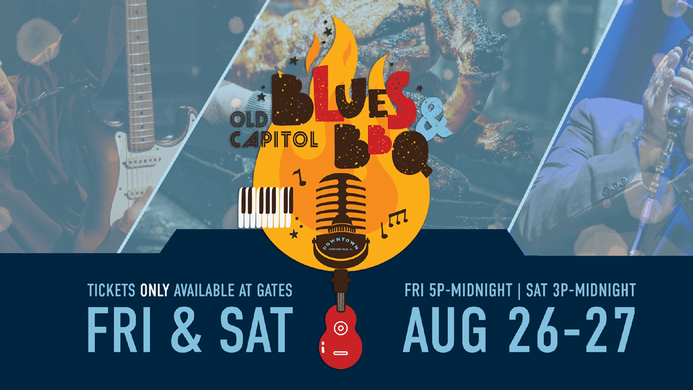 Old Capitol Blues & BBQ Festival – 102.5 The Lake