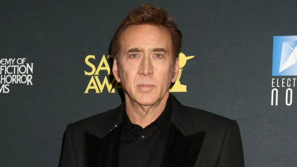 Nicolas Cage at the 2024 Saturn Awards at the Burbank Convention Center on February 4^ 2024 in Burbank^ CA