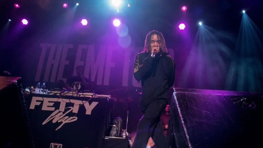 Fetty Wap in concert at The Fillmore in San Francisco^ CA SAN FRANCISO^ CA - FEBRUARY 1^ 2018
