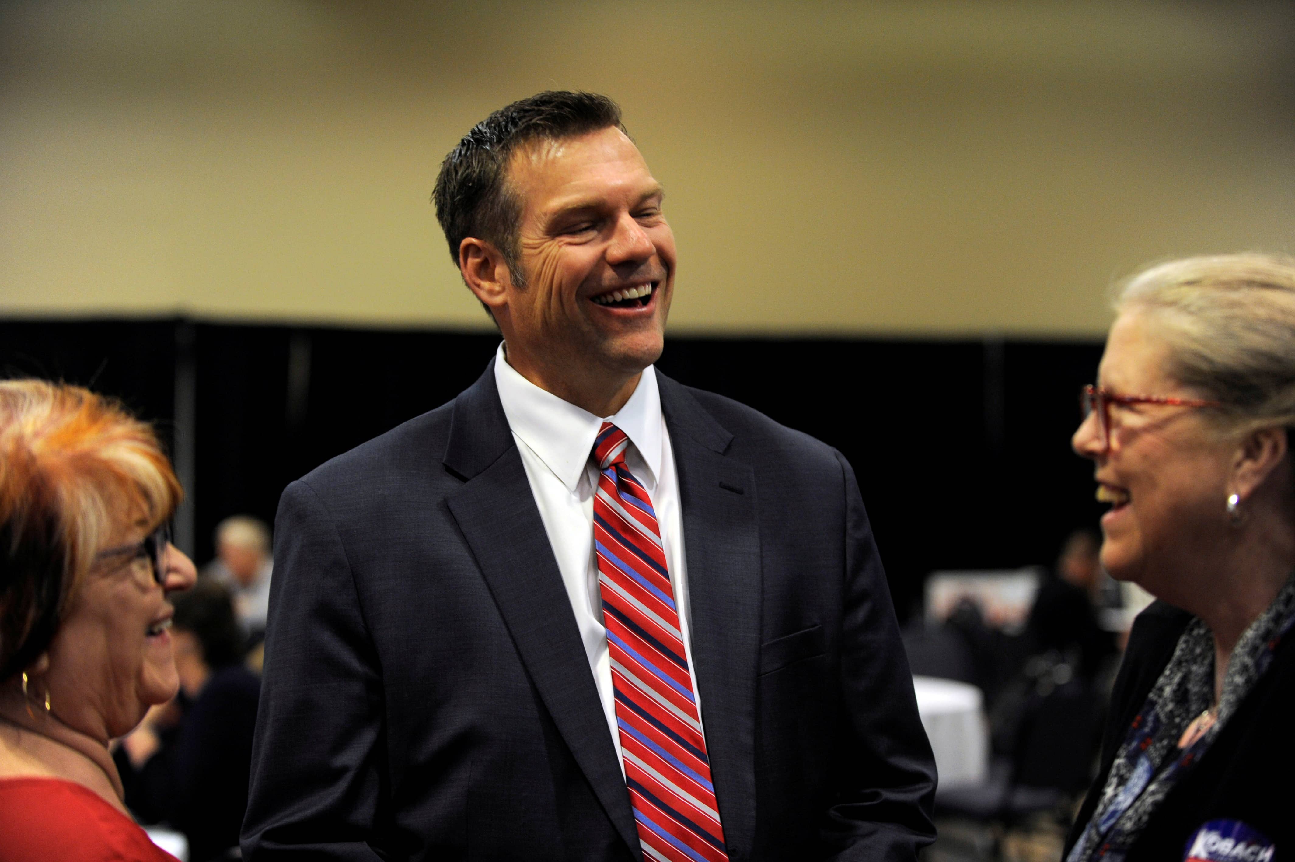 republican-gubernatorial-candidate-kris-kobach-greets-supporters-at-his-election-night-party-in-topeka