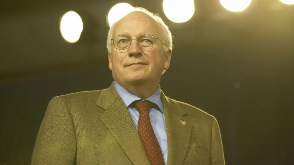 Campaign rally in Ohio attended by Vice Presidential candidate Dick Cheney^ 2004