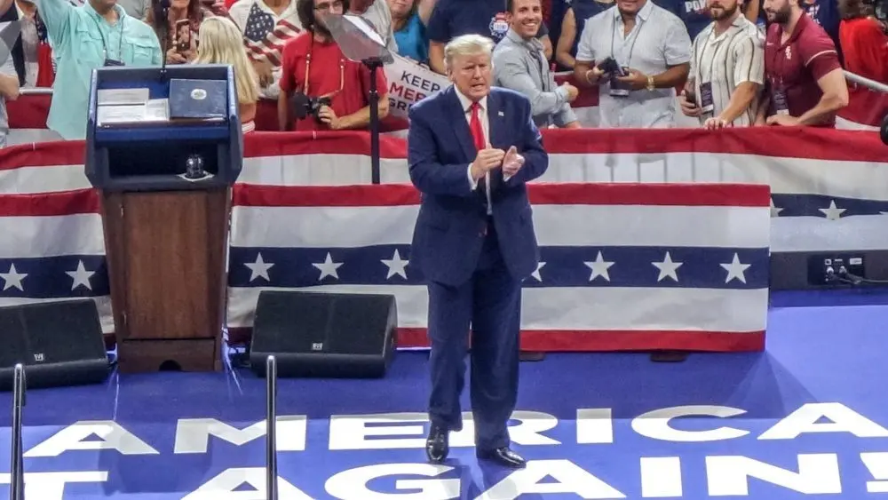 Trump rally in Orlando on June 18^ 2019. This is the day he launched his re-election bid.