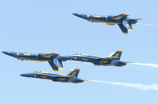U.S. Navy Blue Angels to appear at McConnell open house in 2024