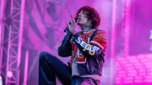 British rock band Bring Me the Horizon performing at Rockfest music festival HYVINKAA^ FINLAND – JUNE 2 2022