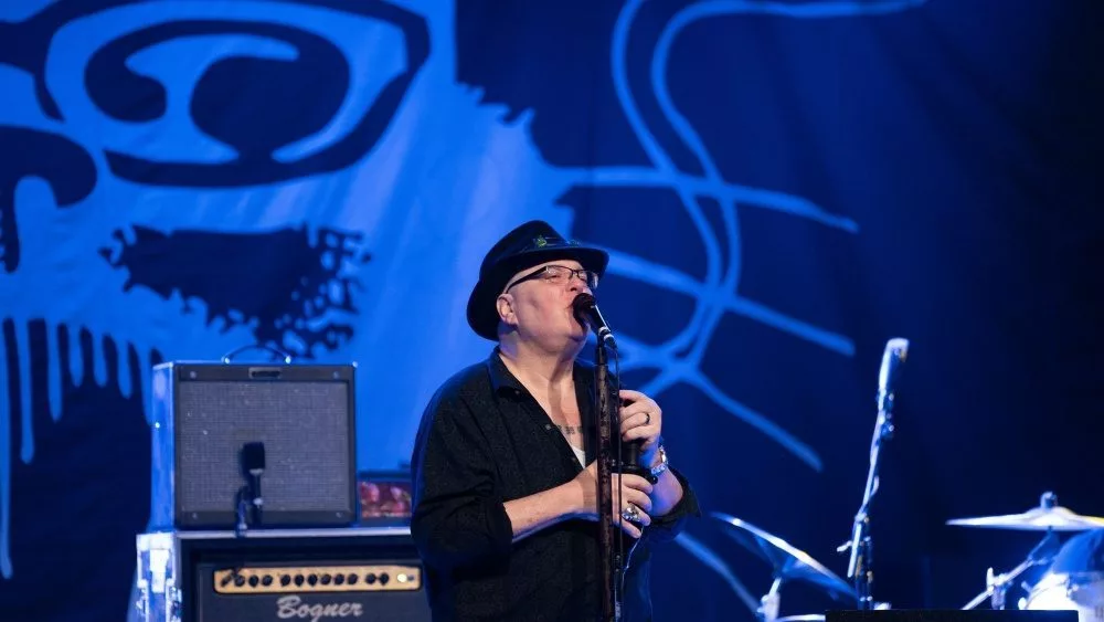 Blues Traveler performs in Fort Lauderdale^ Florida on November 16^ 2024.