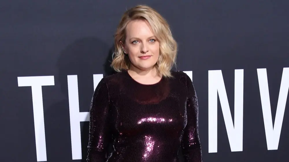 Elisabeth Moss arrives for ÔThe Invisible ManÕ Premiere on February 24^ 2020 in Hollywood^ CA