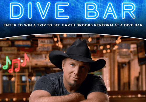 Enter To Win A Trip To See Garth Brooks At A Dive Bar Kick 104
