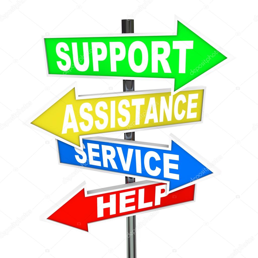 depositphotos_10478720-service-assistance-support-help-arrow-signs-point-to-solution