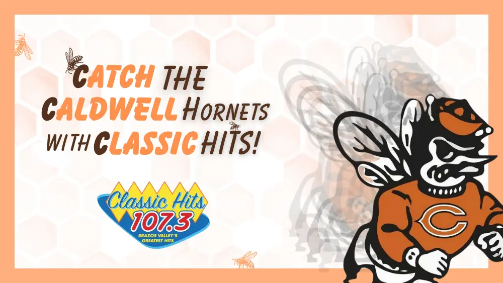 Catch the Caldwell Hornets when you listen to Classic Hits 107.3!