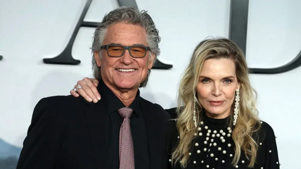 Kurt Russell and Michelle Pfeiffer attend "The Madison" UK Premiere at Cineworld Leicester Square. London^ United Kingdom - March 04^ 2026
