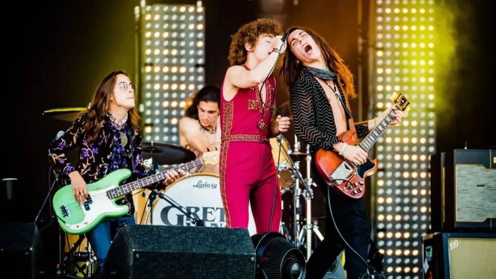 Concert of Greta Van Fleet 27-30 June 2019. Rock Werchter Festival^ Belgium
