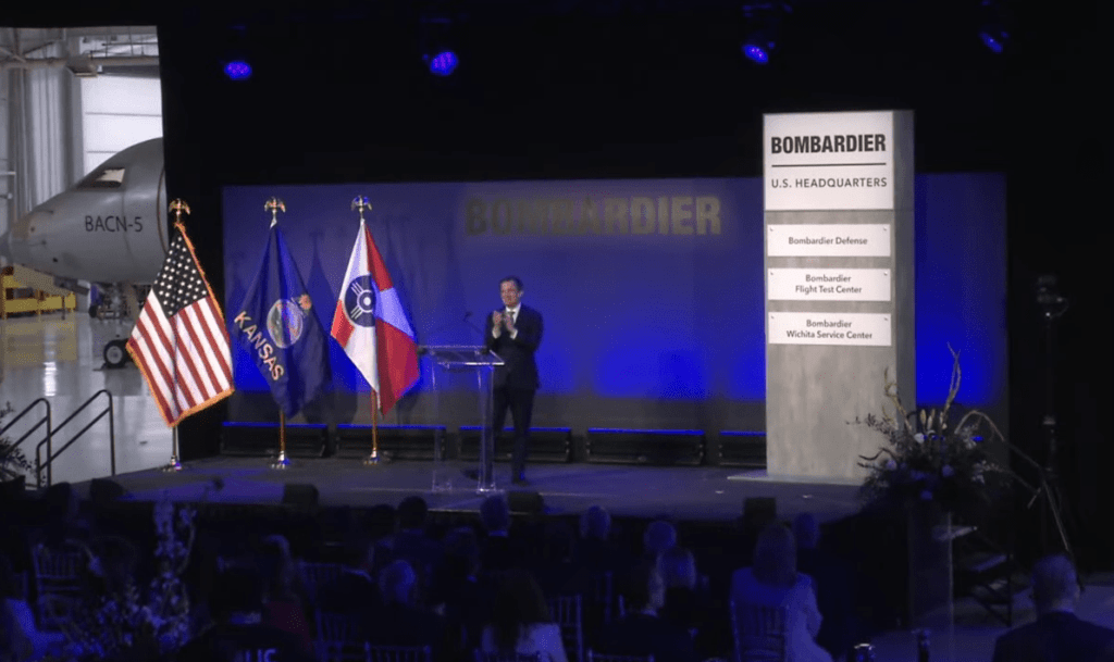 Bombardier designates Wichita site as its new U.S. headquarters 101.3