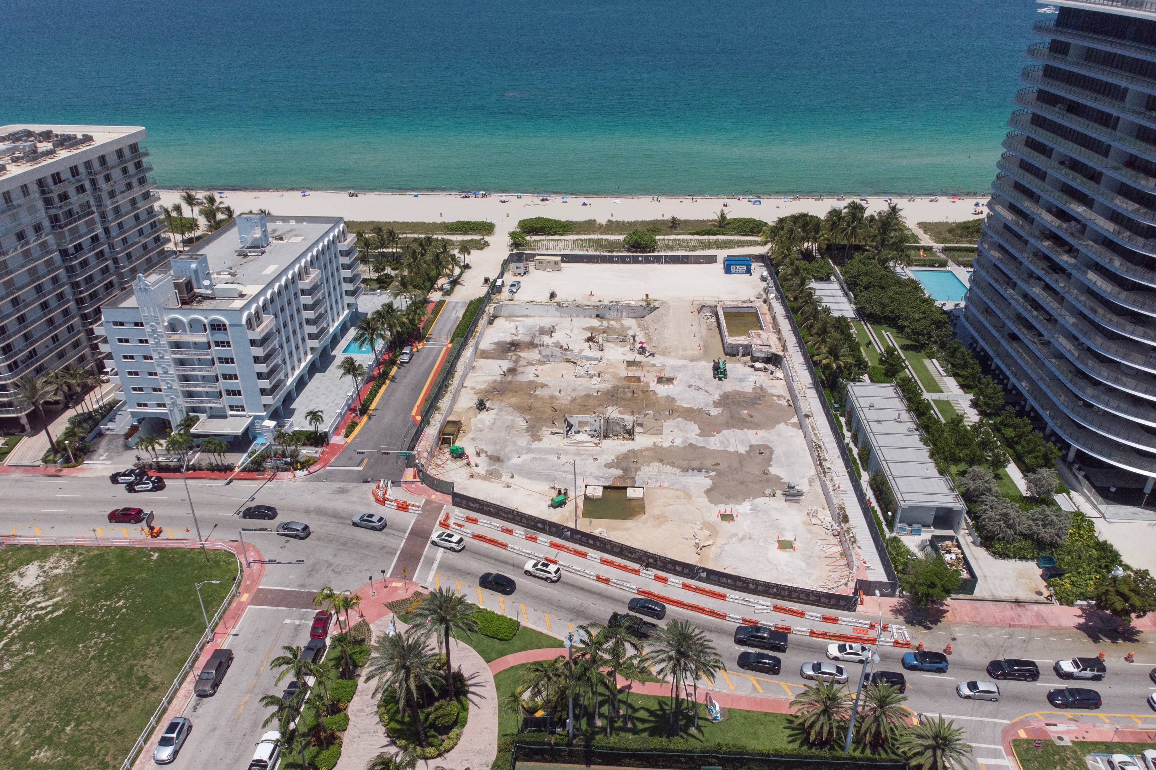 an-aerial-view-shows-the-site-of-champlain-towers-south-condominium-collapse-in-surfside