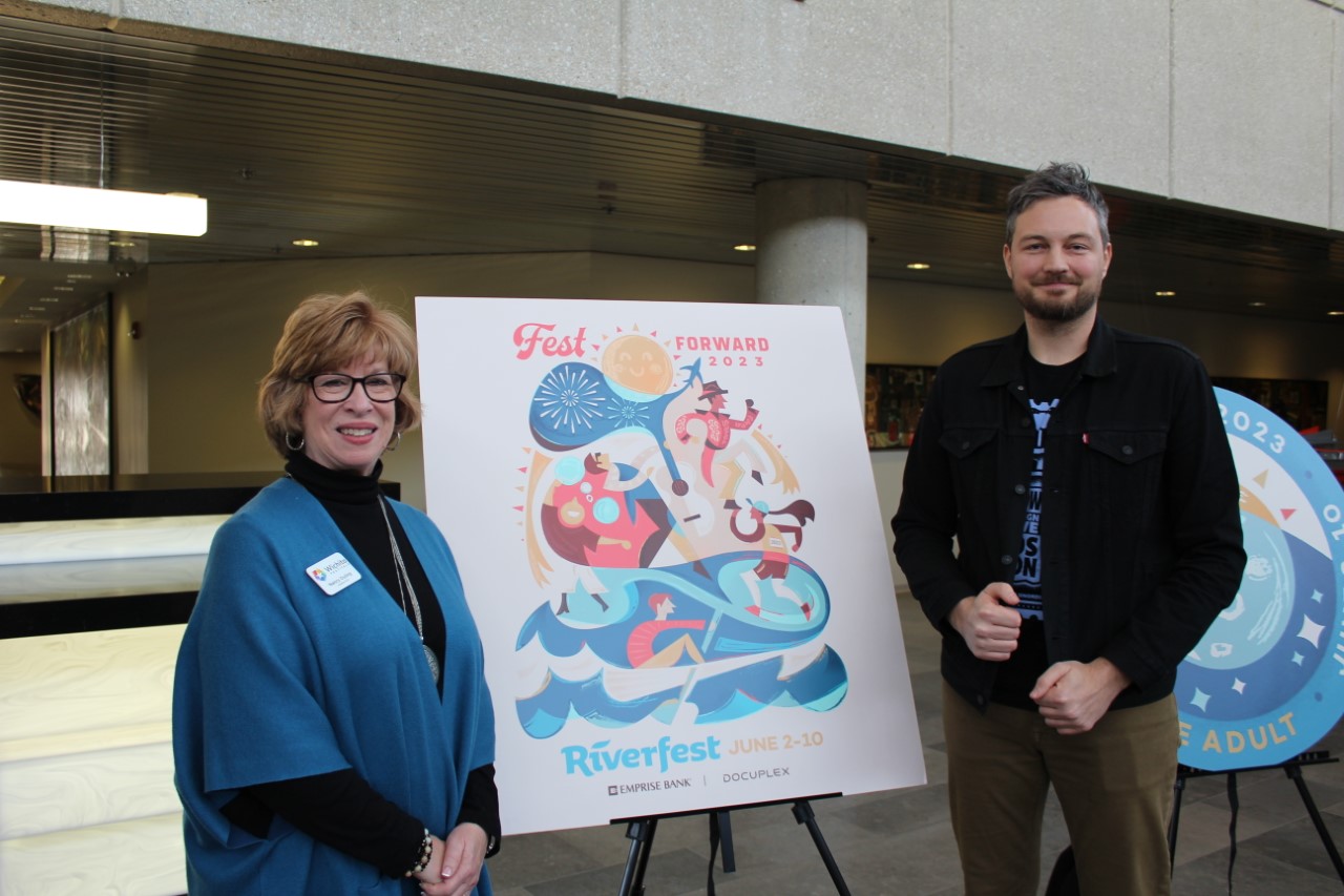 Winner named in 2023 Riverfest poster and artwork contest | 101.3 KFDI