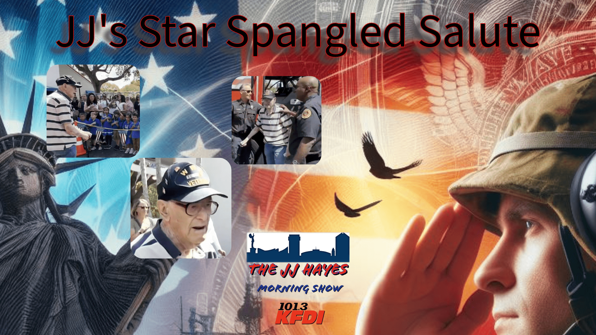 JJ's Star Spangled Salute: A Surprise For A WWII Veteran | 101.3 KFDI