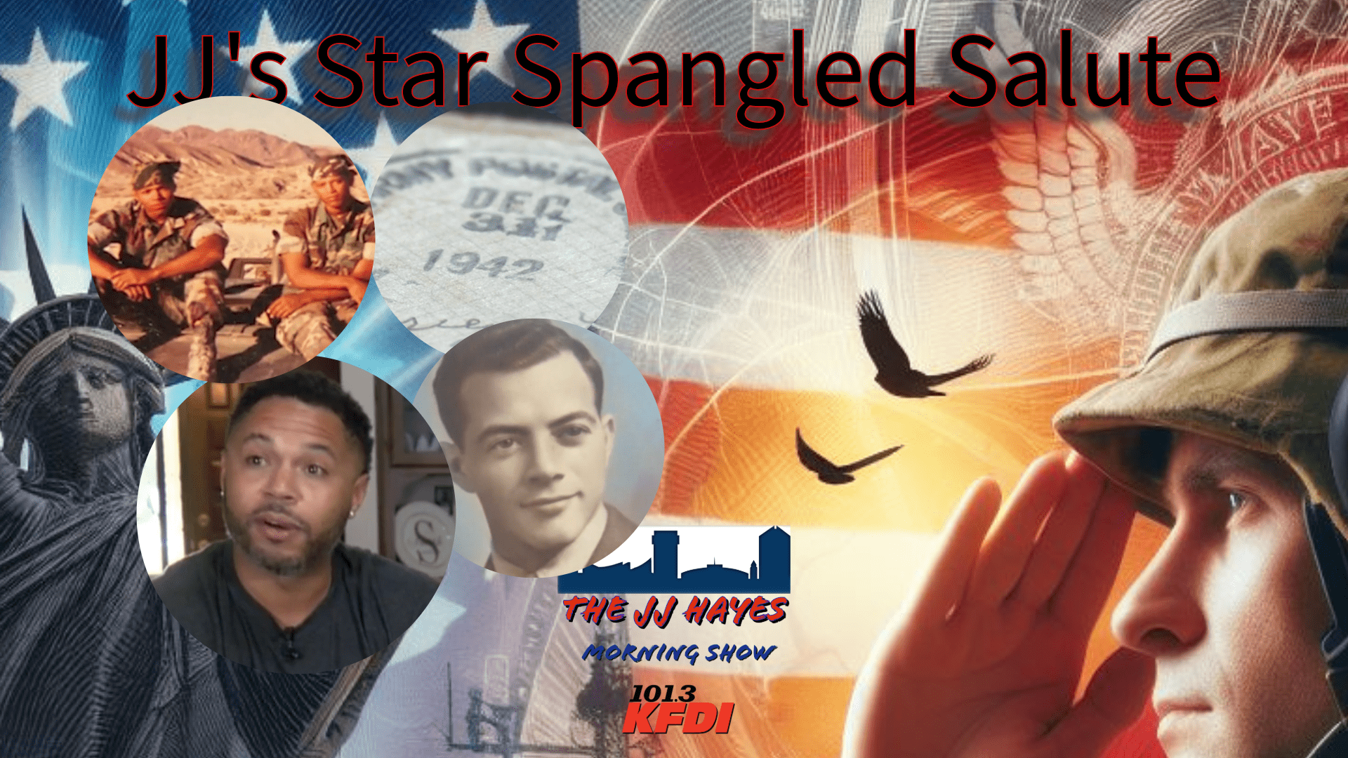 JJ's Star Spangled Salute: A Postal Worker And A World War II Veteran ...