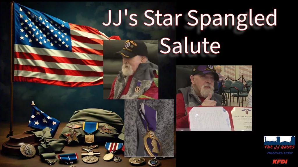 JJ's Star Spangled Salute: A Vietnam Veteran Finally Receives His Purple Heart