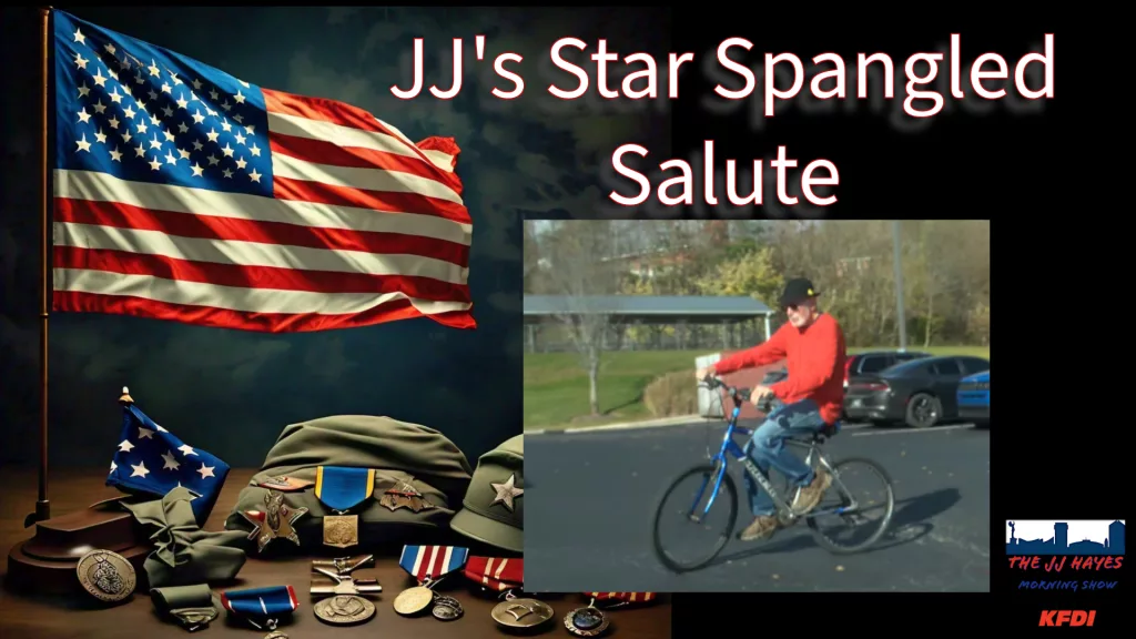 JJ's Star Spangled Salute: A Veteran, His 22-Mile Journey and a Bike