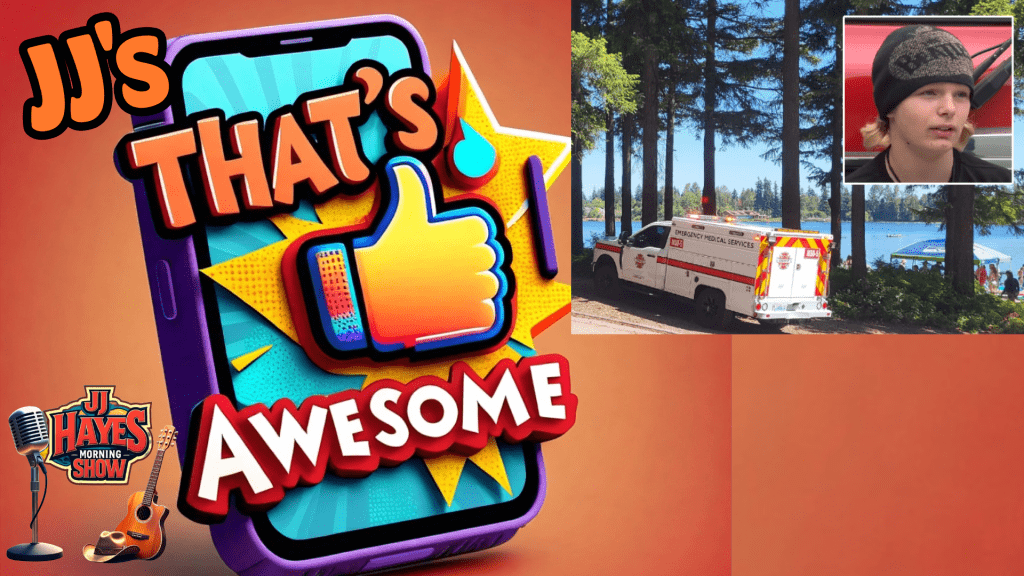 JJ’s That’s Awesome: A 13-Year-Old Prevents a Drowning Tragedy