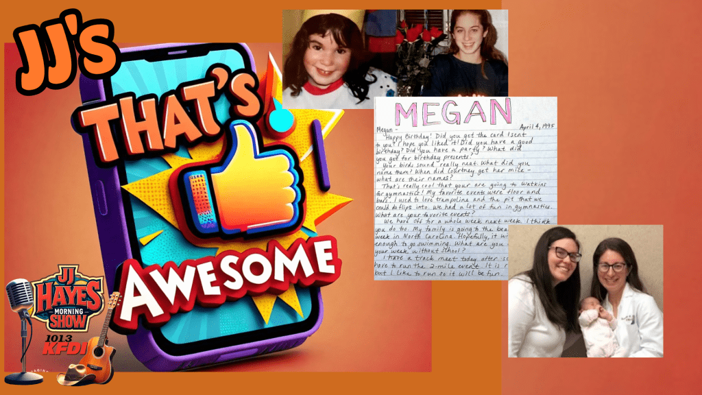 JJ’s That’s Awesome: A Woman and Her Doctor Are Long Lost Pen Pals