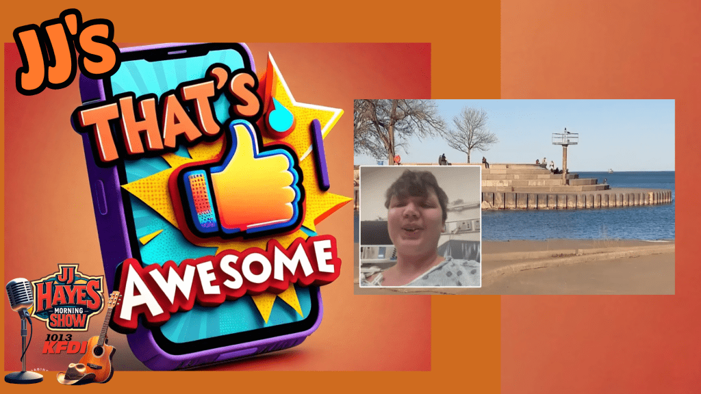 JJ’s That’s Awesome: A Hero Rescues A Baby From Icy Lake Michigan