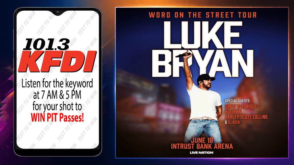 Luke Bryan PIT Passes | 101.3 KFDI