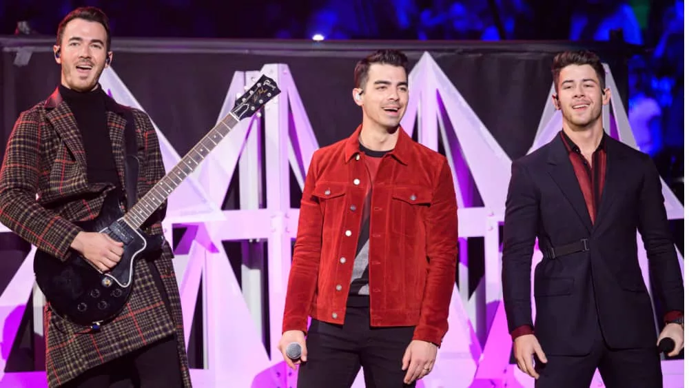 The Jonas Brothers perform at at Madison Square Garden 2019