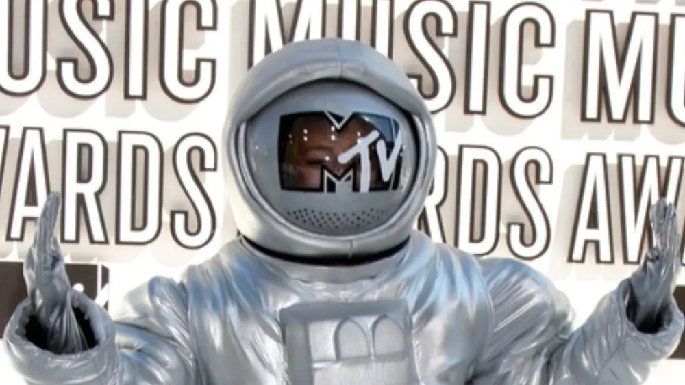 MTV Moon Man arrives at the 2010 MTV Video Music Awards at Nokia - LA Live on September 12^ 2010 in Los Angeles^ CA