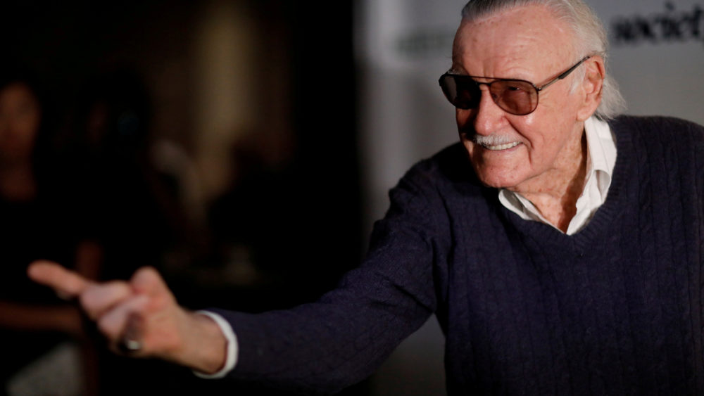 marvel-comics-co-creator-lee-poses-at-a-tribute-event-extraordinary-stan-lee-at-the-saban-theatre-in-beverly-hills