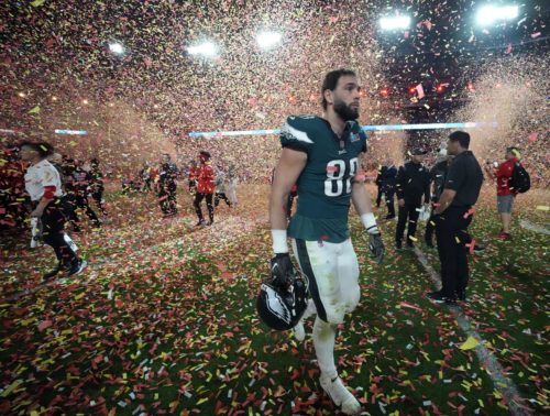 What was up with State Farm Stadium's field conditions? Eagles