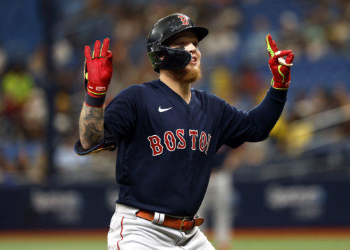 Red Sox' Alex Verdugo takes issue with Alek Manoah's on-field