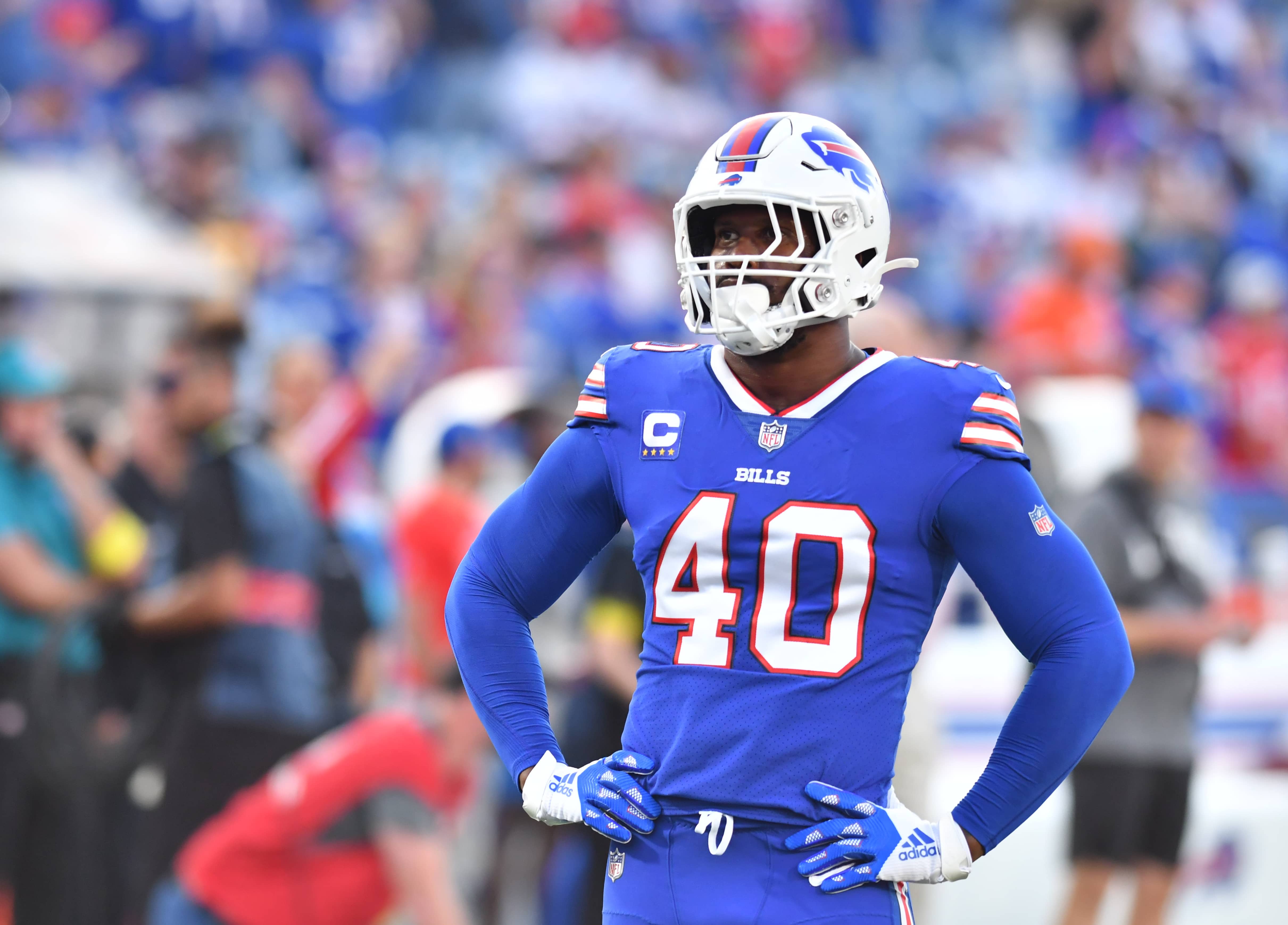 First look at Von Miller in Buffalo Bills uniform