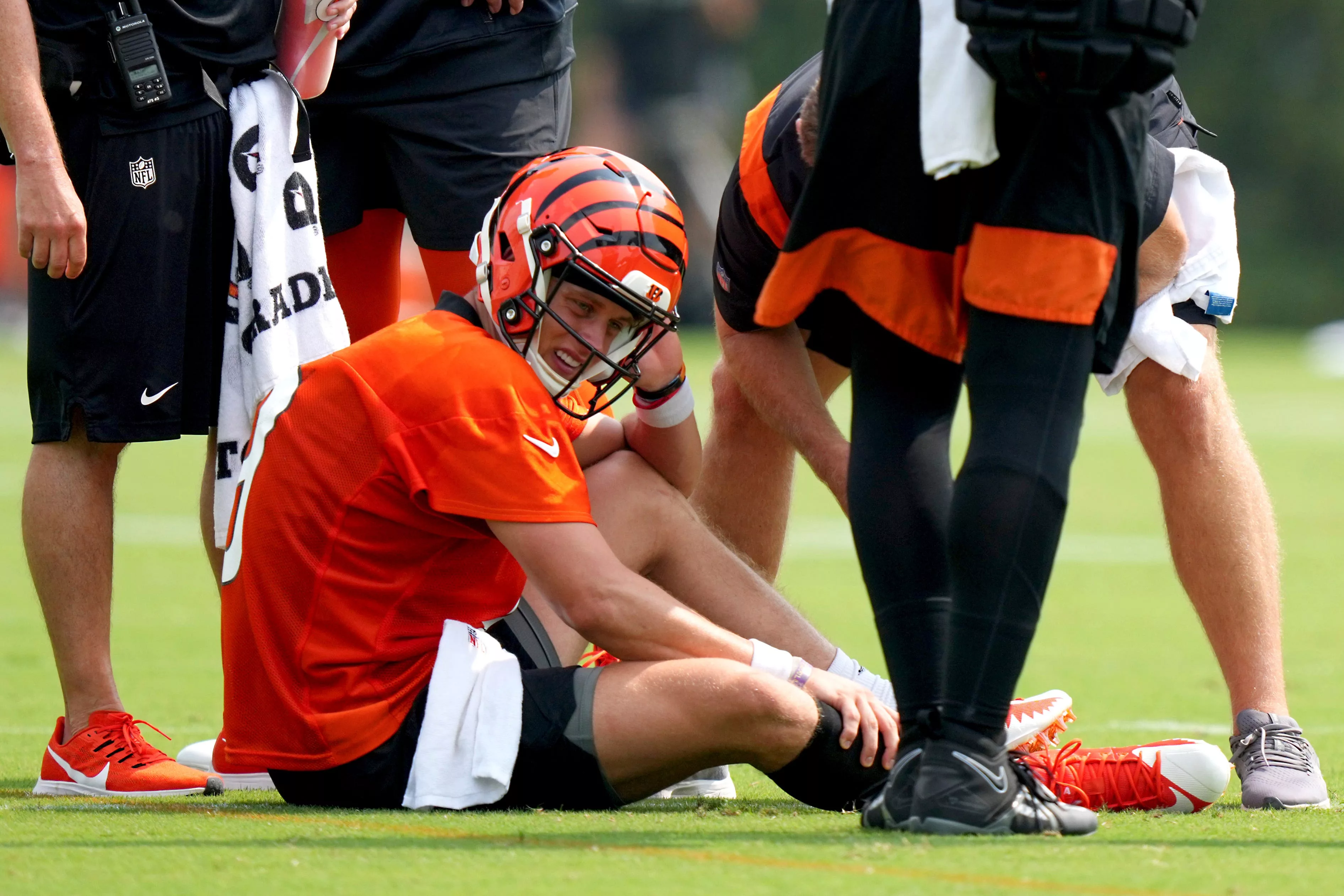 Cincinnati Bengals quarterback Joe Burrow will workout tomorrow to