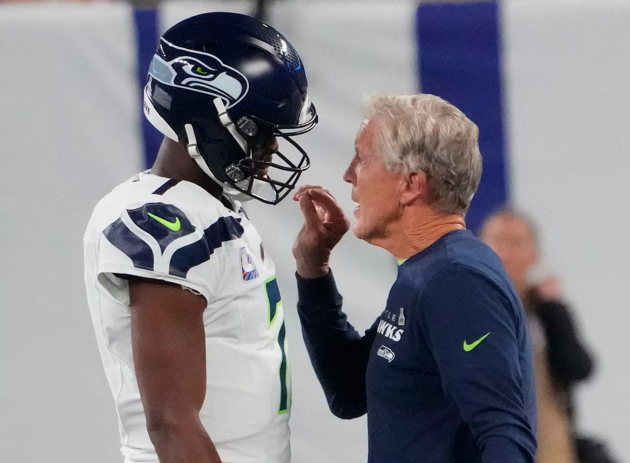 Seattle Seahawks QB Geno Smith Returns vs. New York Giants