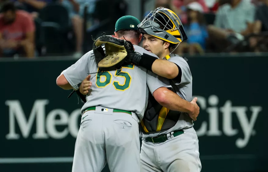 mlb-oakland-athletics-at-texas-rangers