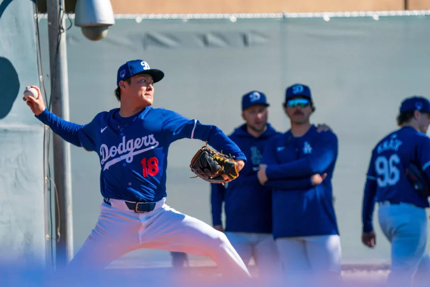 mlb-los-angeles-dodgers-workouts