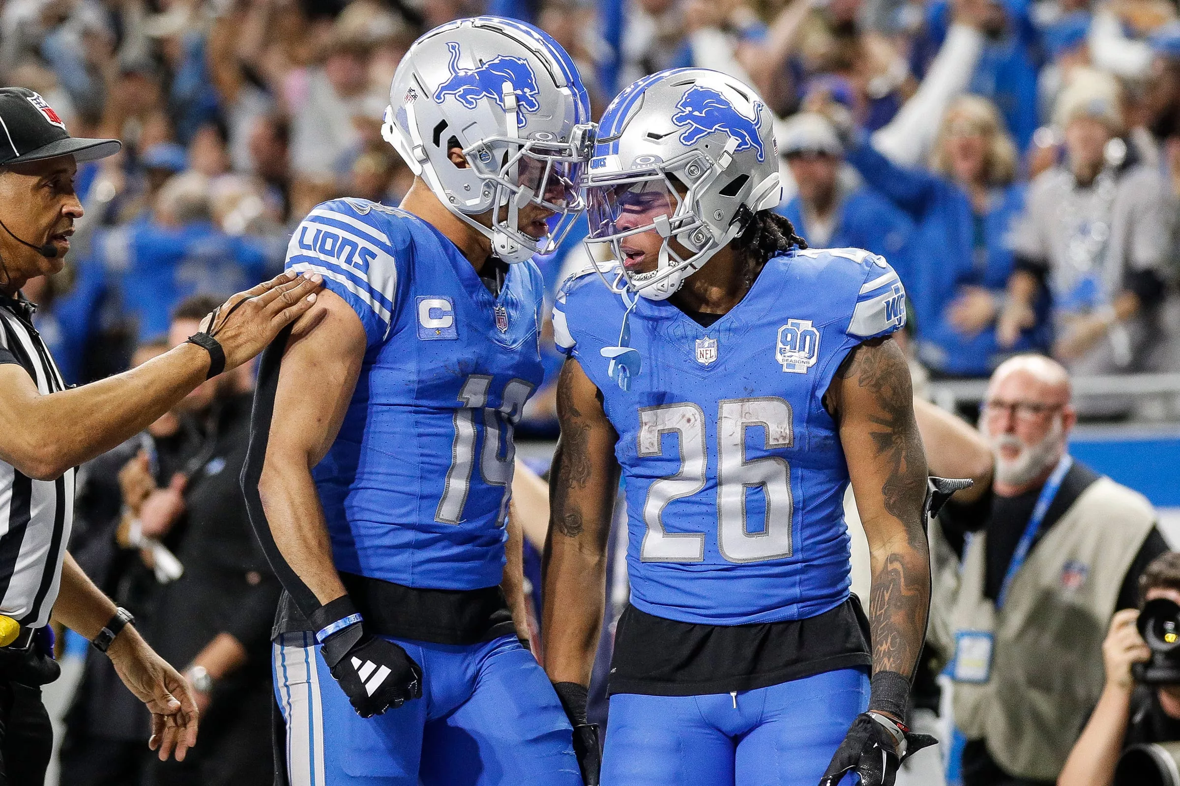 The Lions are poised to win next season by...D