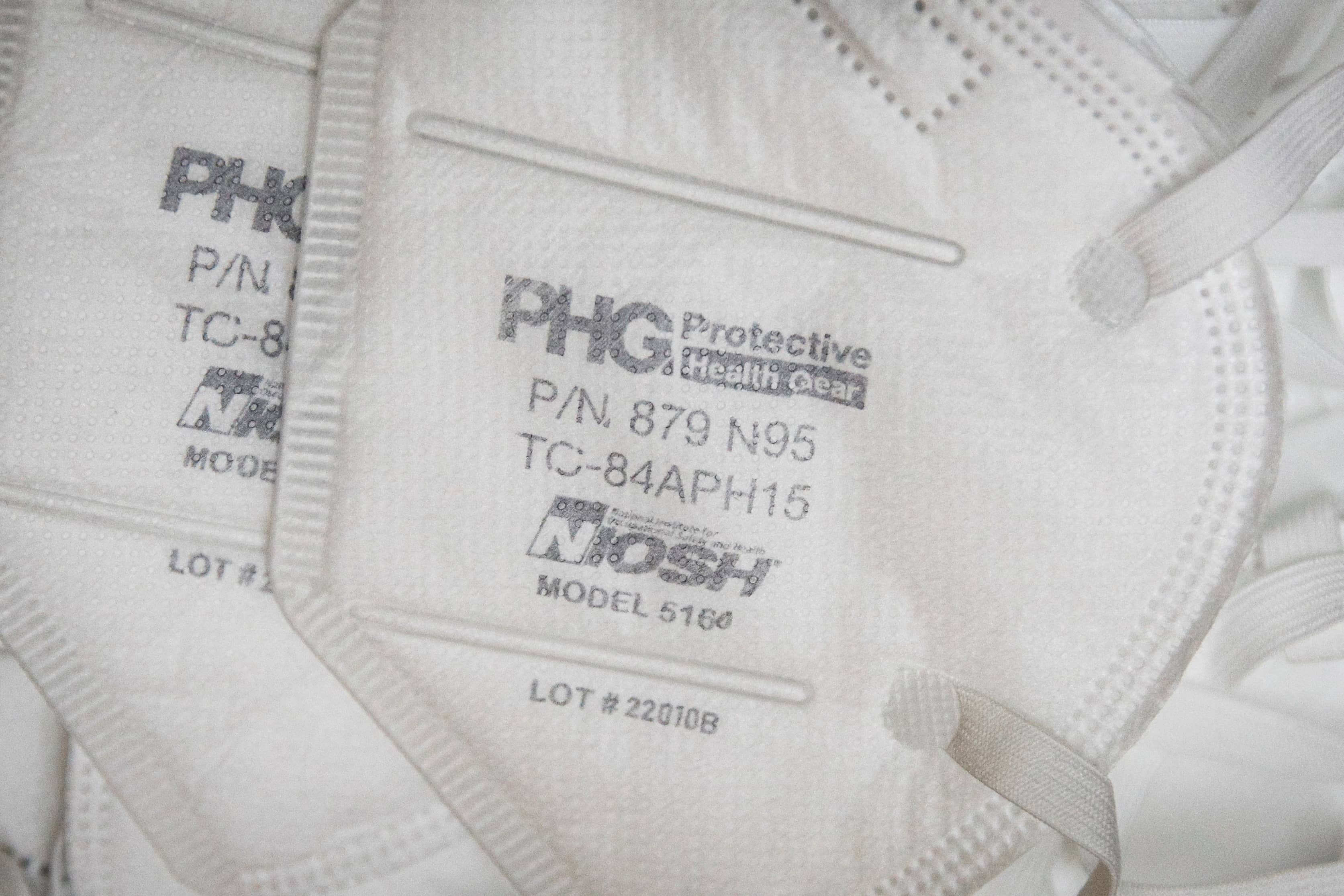 n95-respirators-are-stacked-for-during-manufacturing-at-protective-health-gear-phg-in-paterson-new-jersey