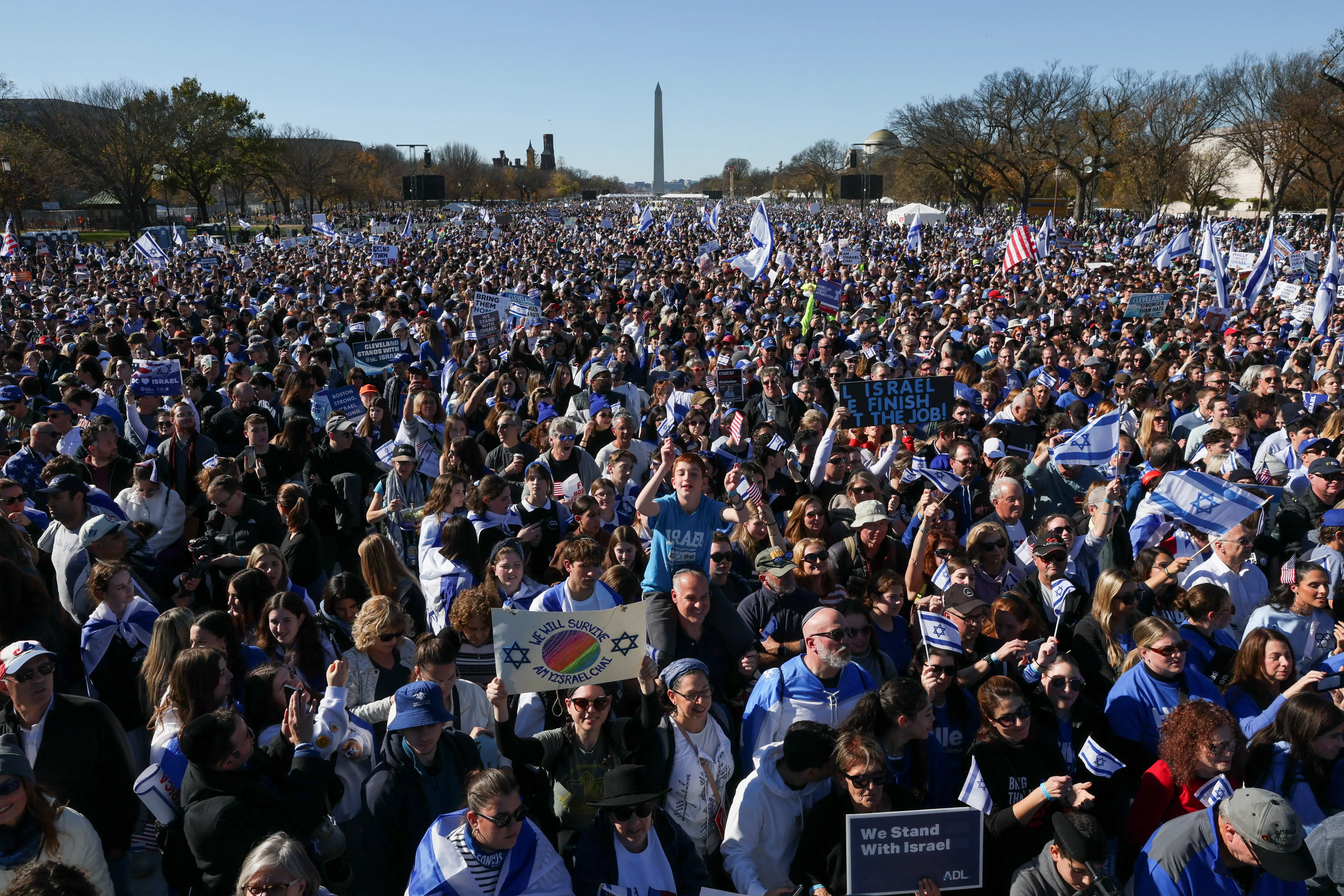 israeli-americans-and-supporters-of-israel-gather-in-solidarity-with-israel-and-protest-against-antisemitism-in-washington