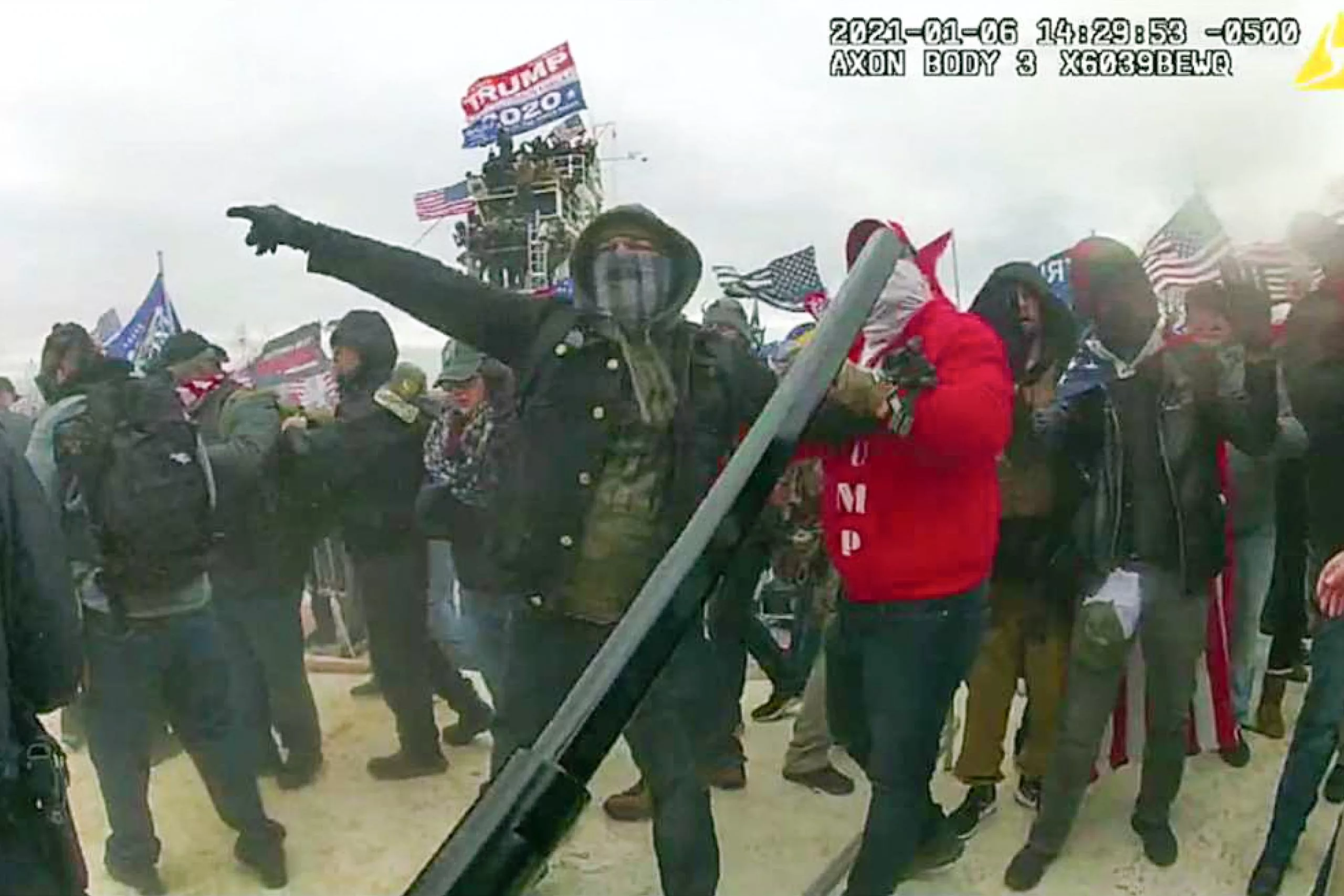 Man who assaulted four officers during Capitol riot is sentenced to ...