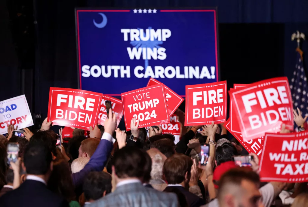 republican-presidential-candidate-and-former-u-s-president-trump-hosts-a-south-carolina-republican-presidential-primary-election-night-party-in-columbia