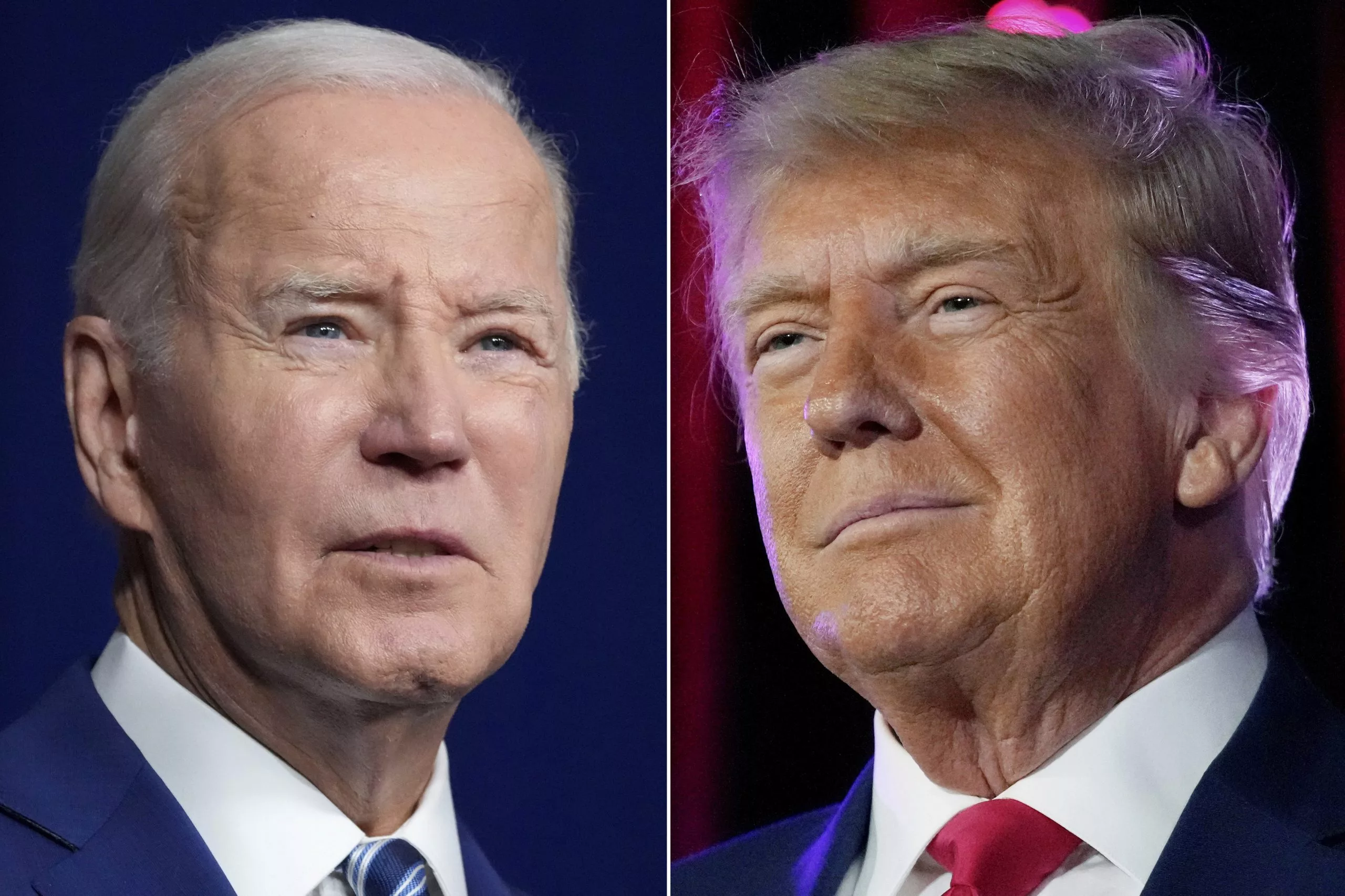 The Latest Trump and Biden square off for the first time in the 2024