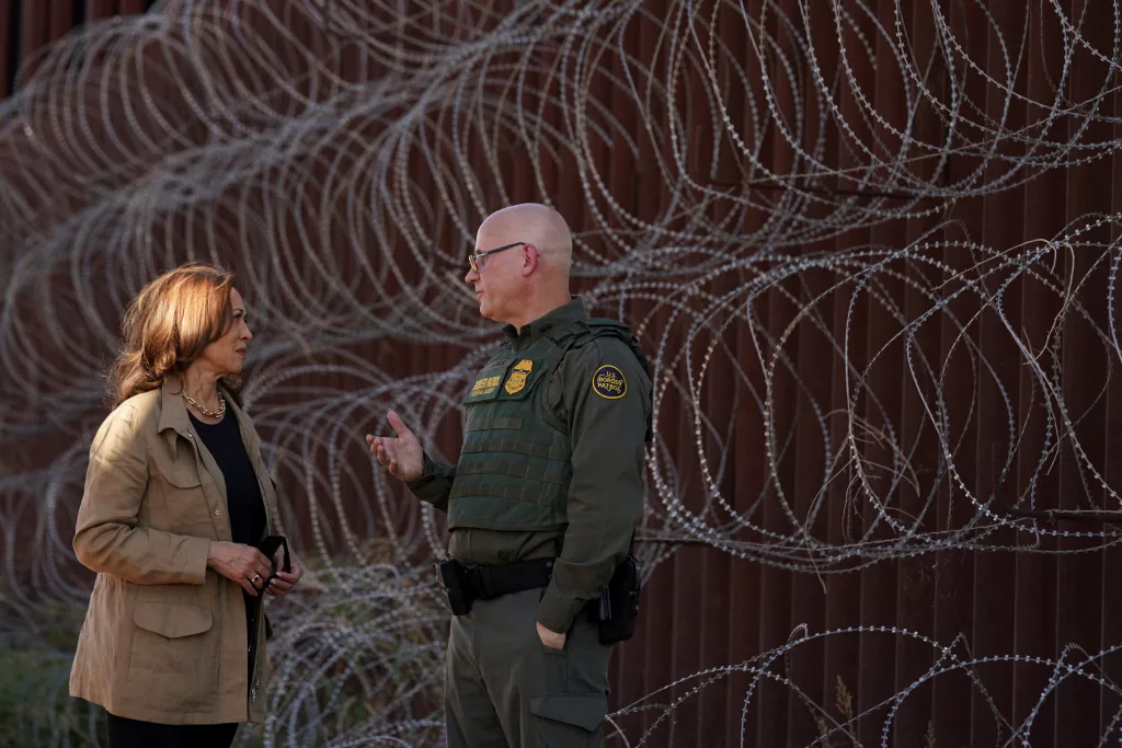 democratic-presidential-nominee-and-u-s-vp-kamala-harris-visits-us-mexico-border