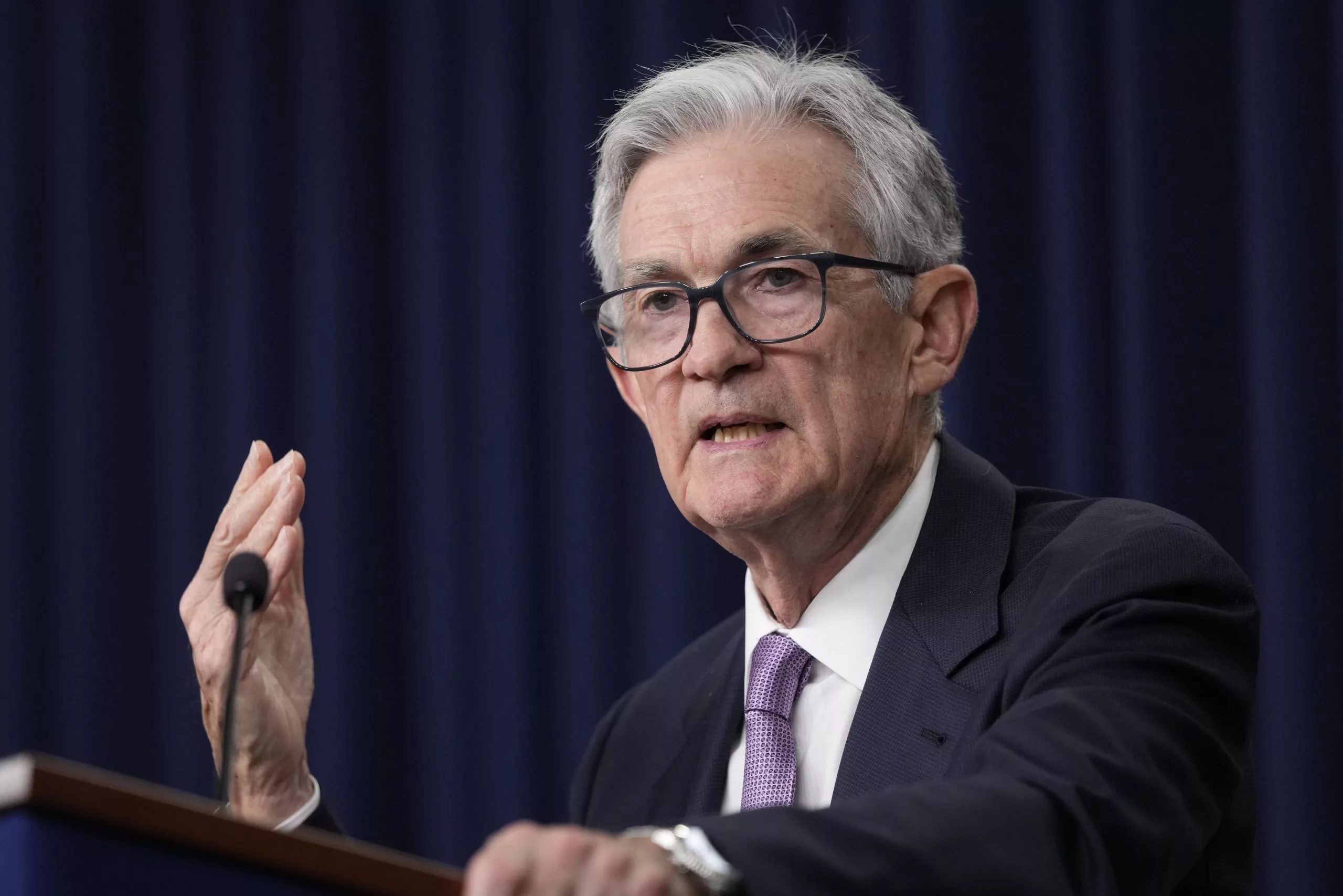 Fed Chair Powell says the US economy is in 'solid shape' with gradual